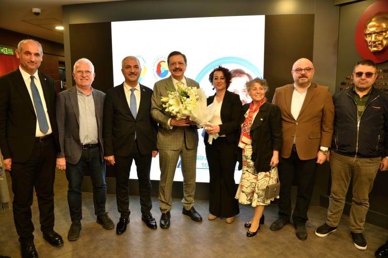 Türkiye Odalar ve Borsalar Birliği Başkanımız Odamızı Ziyaret Etti.