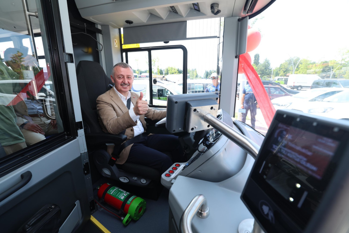 50 yeni otobüs Kocaelilere hizmet için yollarda