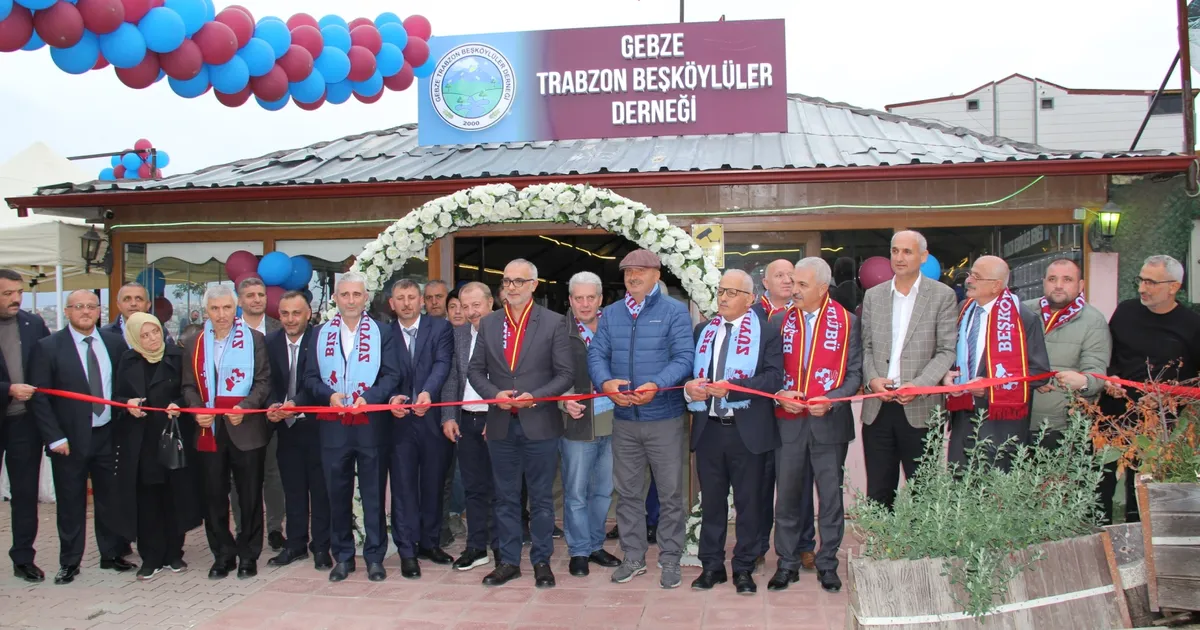 Gebze Beşköylüler Derneği yeni yerinde hizmete açıldı