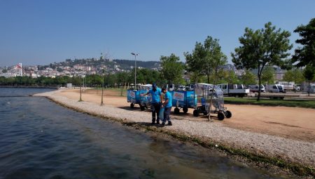 Kocaeli sahilleri hem bakımlı hem de pırıl pırıl