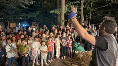 Ormanya’da çocuklara özel gece yürüyüşü