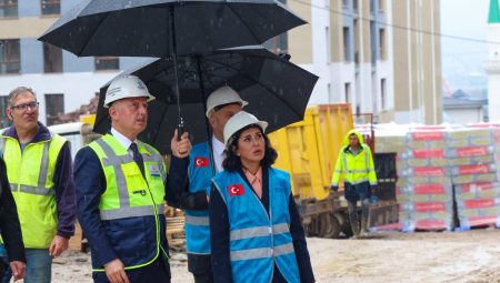 Sevilay Tuncer, Cedit Konutları’nı gezdi