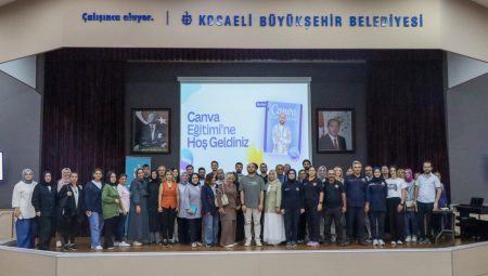 Büyükşehir personeli “Canva” eğitimi aldı