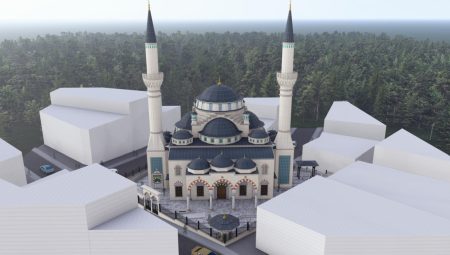 Yeni Kuruçeşme Merkez Camii’nin inşası başladı