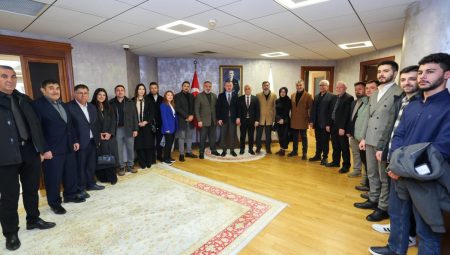 Başkan Büyükakın’a ziyaretçi akını – Kocaeli Büyükşehir Belediyesi