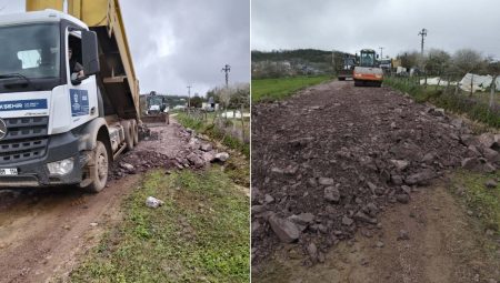 Büyükşehir’den bozulan yollara hızlı müdahale