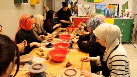 Büyükşehir’le çamurdan sanata giden yolculuk