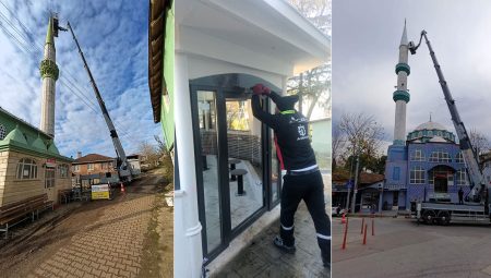 Kırsaldaki camilere dört dörtlük bakım