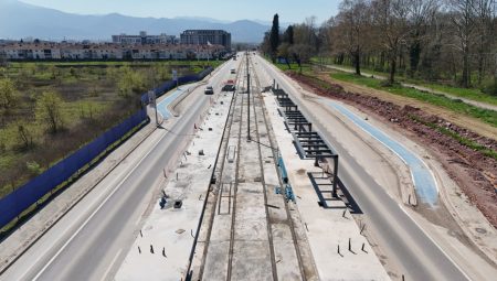 Kartepe Tramvay Hattı’nda ilk istasyon tamam