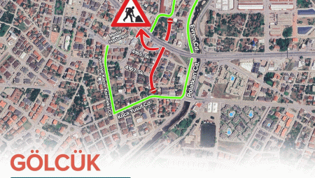 Gölcük Koca Yusuf Caddesi’nde çalışma var