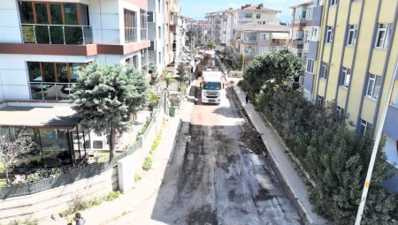 Körfez’de 22 kilometrelik üstyapı çalışması