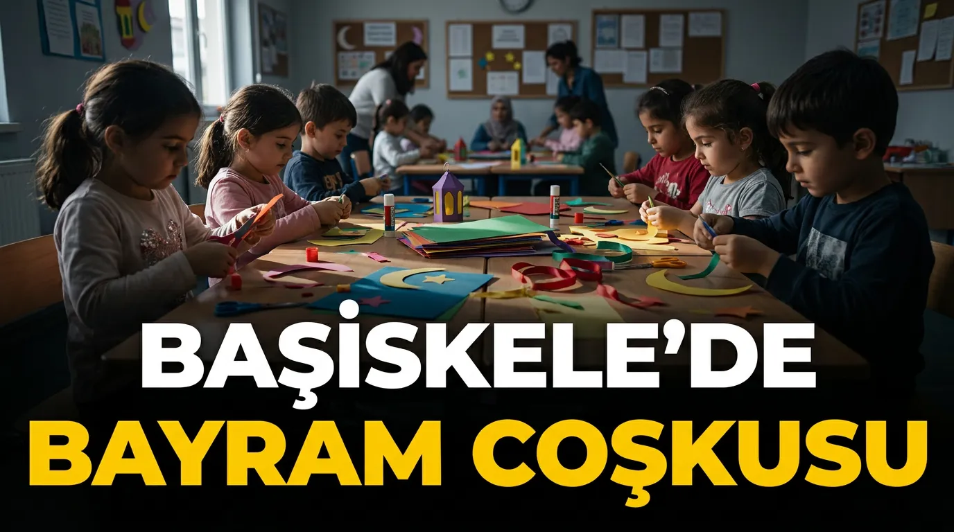 Başiskele’de Çocuklar Bayram Hazırlıkları İçin Atölyelerde Buluştu