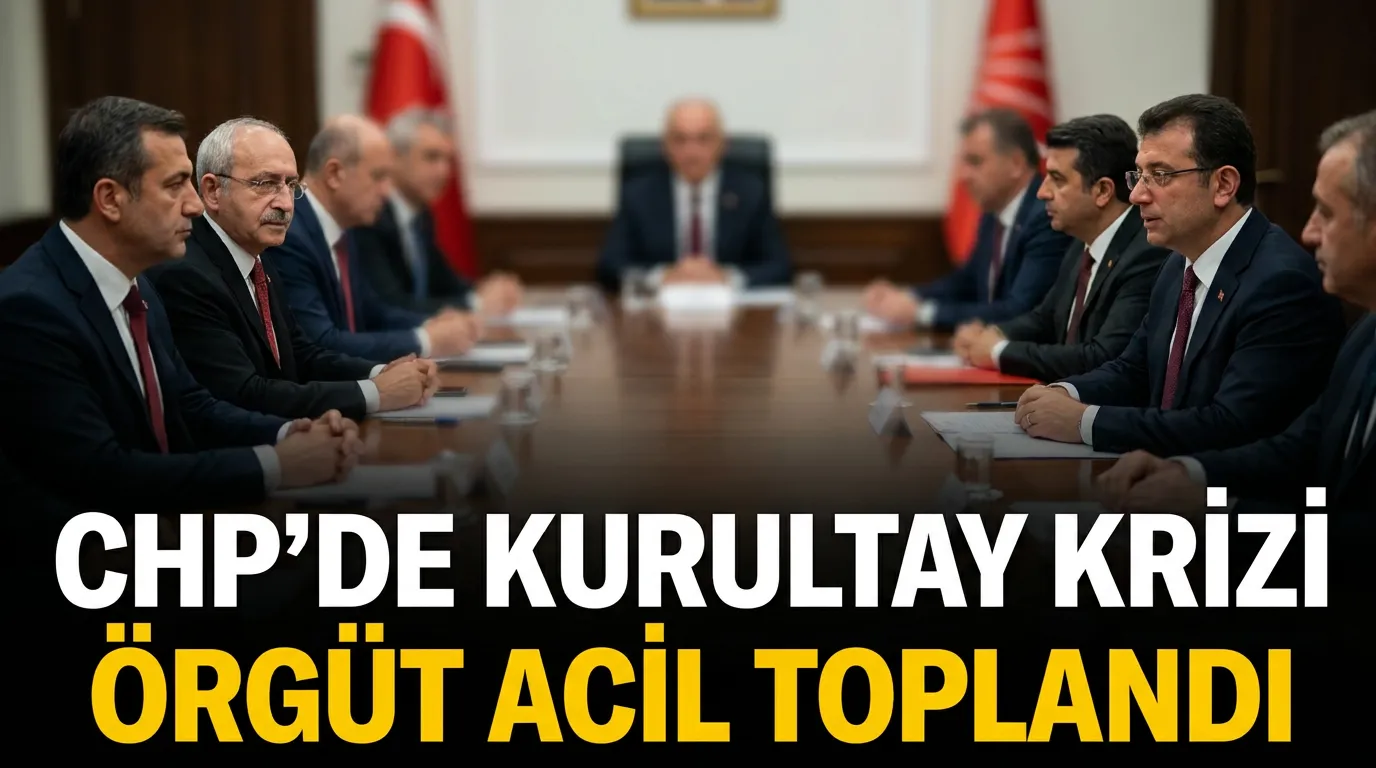 CHP Kocaeli Örgütünde Kurultay İptali Gündemiyle Olağanüstü Toplantı