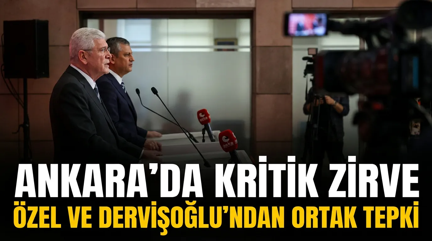 CHP’deki ‘Mutlak Butlan’ Kararı Sonrası Dervişoğlu’ndan Özel’e Destek Ziyareti