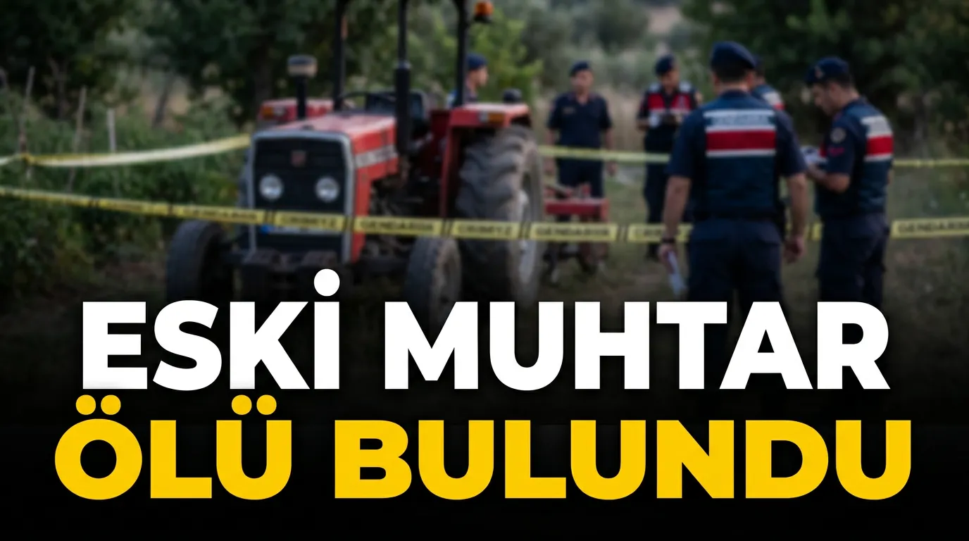 Eski Muhtar Yaşar Ceylan Traktörün Altında Ölü Bulundu