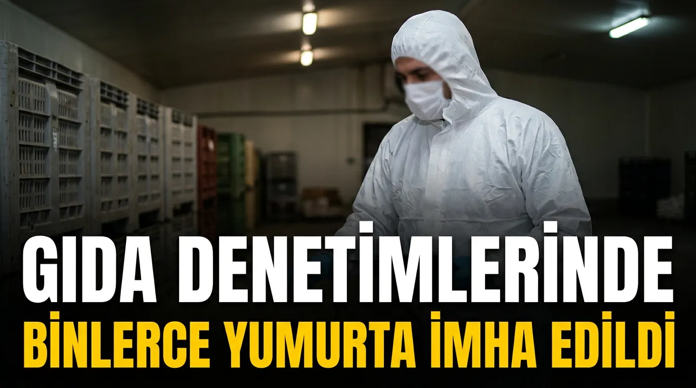 Gıda Denetimlerinde Yumurta İmhası ve Günün Öne Çıkan Gelişmeleri