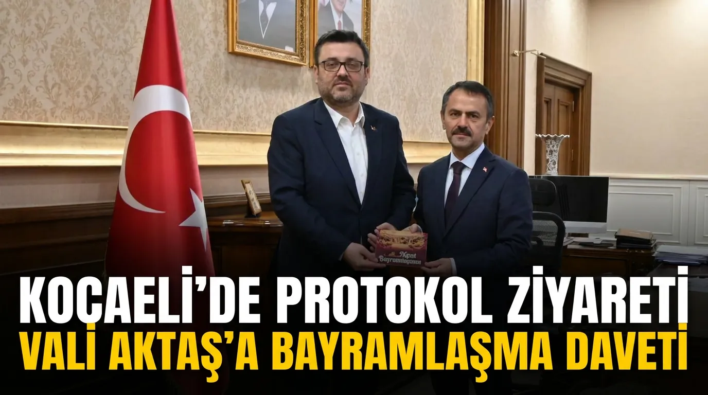 Kocaeli Kent Konseyi Başkanı Çetin’den Vali Aktaş’a Resmi Davet