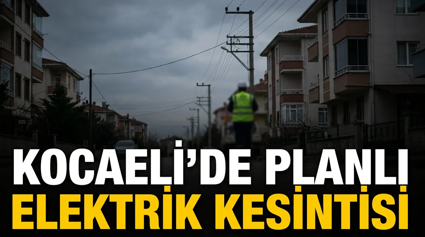 Kocaeli’nin Dört İlçesinde 22 Mayıs’ta Elektrik Kesintisi Uygulanacak