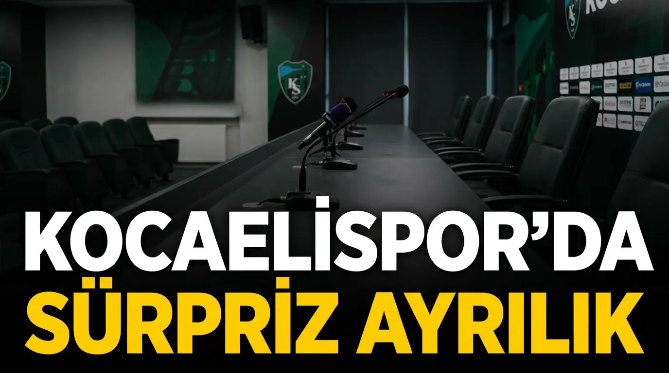 Kocaelispor Kongresi Öncesi Sürpriz Karar: Recep Durul Adaylıktan Çekildi