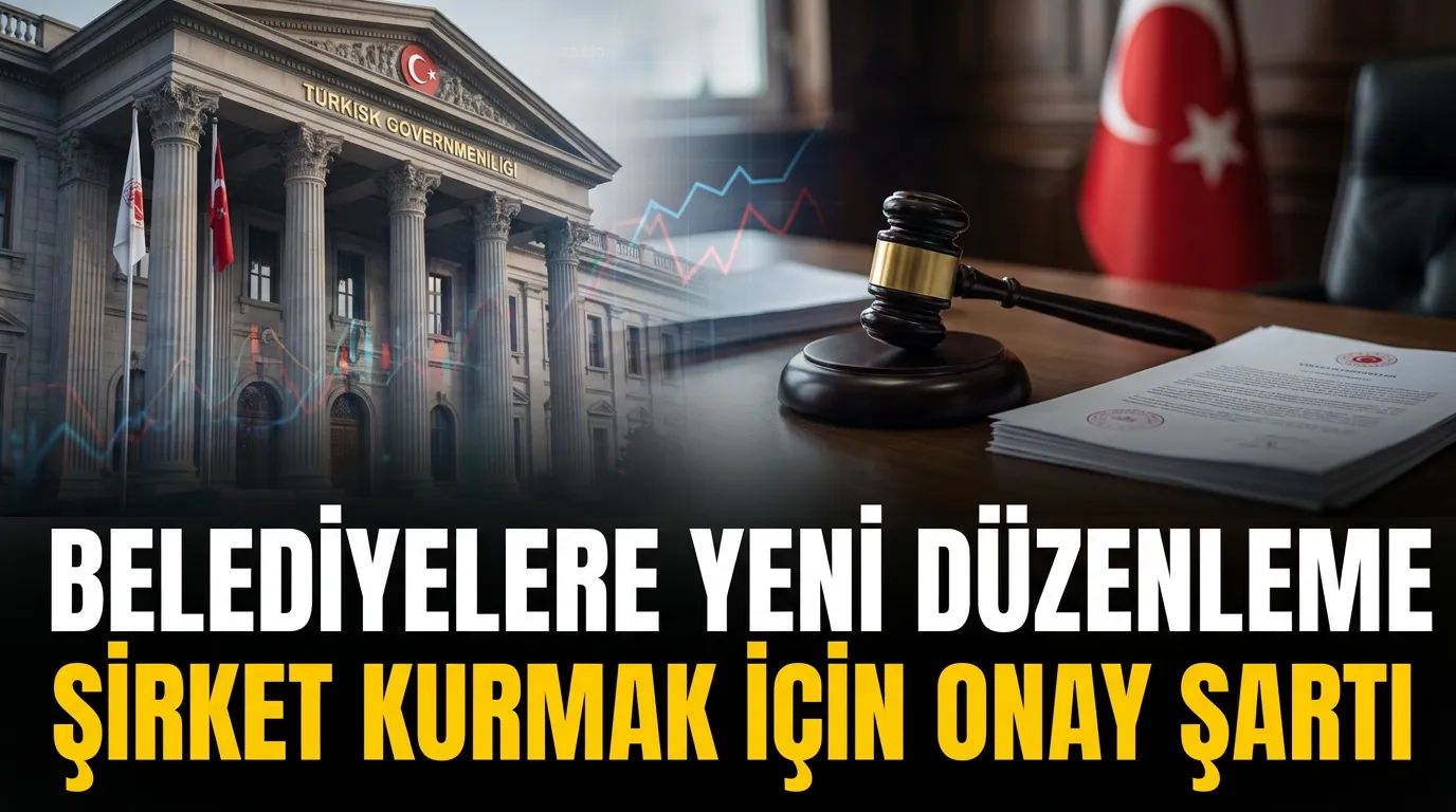 Mahalli İdarelerin Şirket Kurma Yetkisine Cumhurbaşkanlığı Onayı Şartı Getirildi