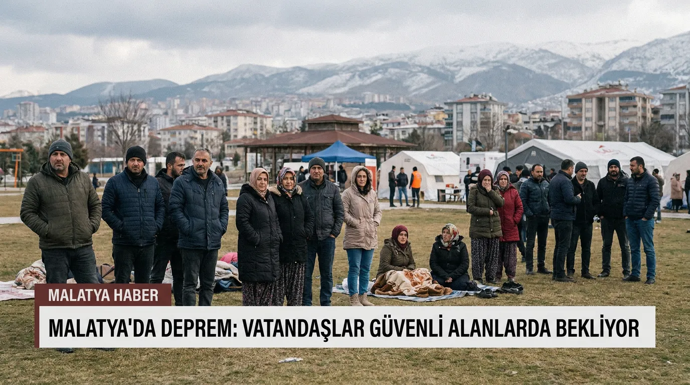Malatya’da 5.6 Büyüklüğünde Deprem: Çevre İllerde Hissedildi, Eğitime Ara Verildi