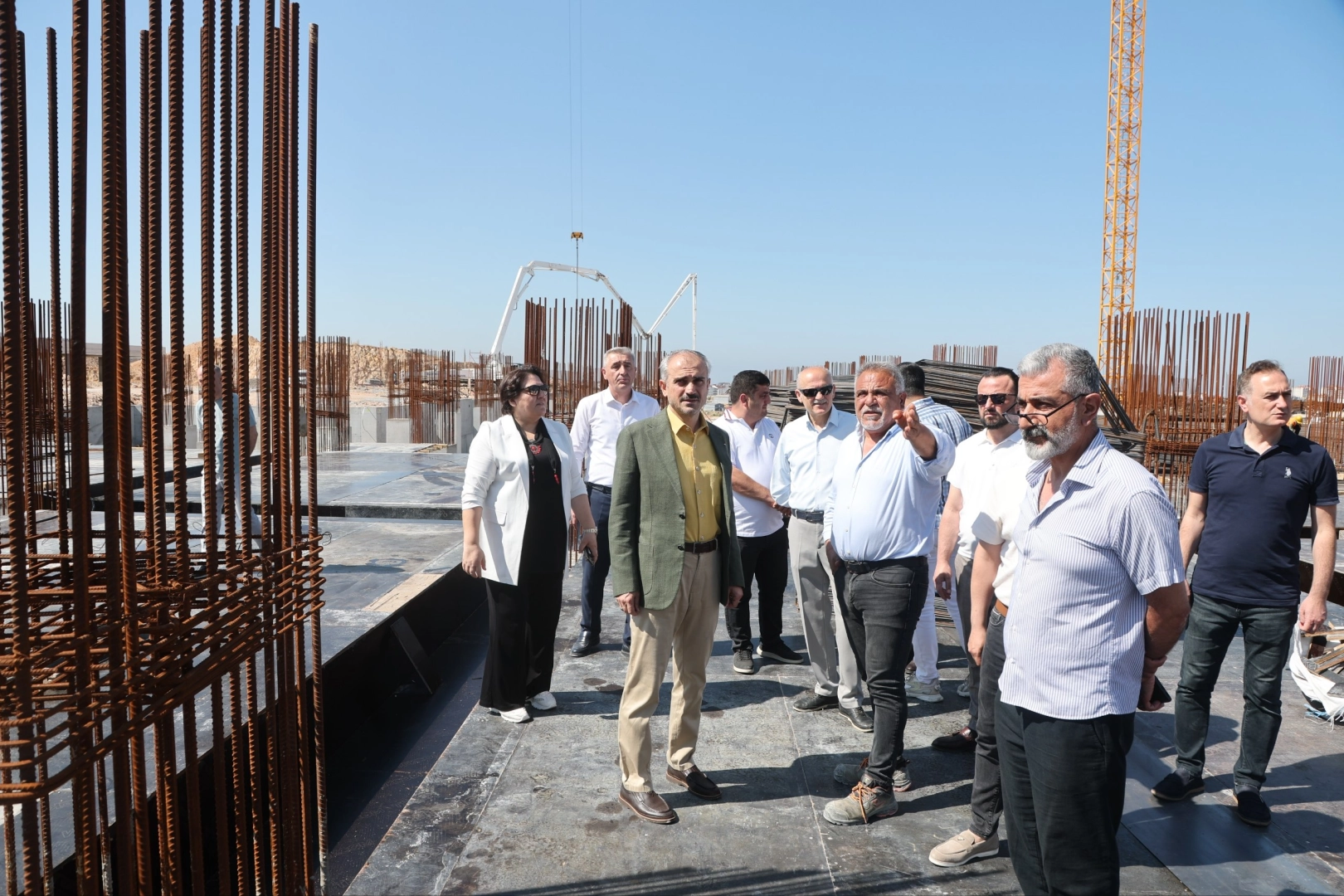Çayırova Devlet Hastanesi İnşaatında Kaba İşçiliğin Yarısı Tamamlandı