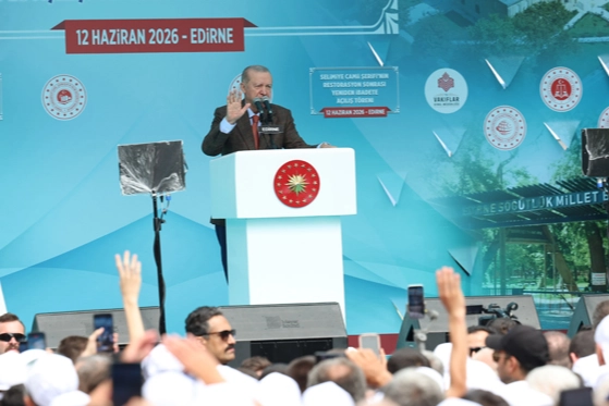 Cumhurbaşkanı Erdoğan Edirne’de Milyarlık Yatırımları Hizmete Açtı