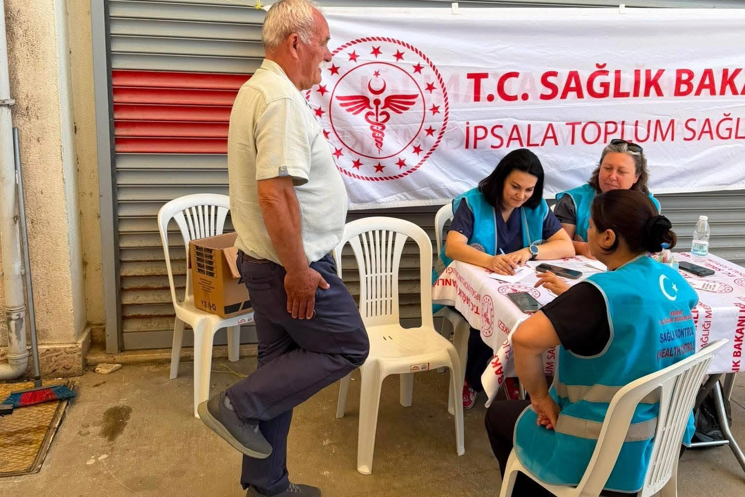 İpsala’da Pazar Yerinde Sağlıklı Yaşlanma ve Kas Gücü Taraması