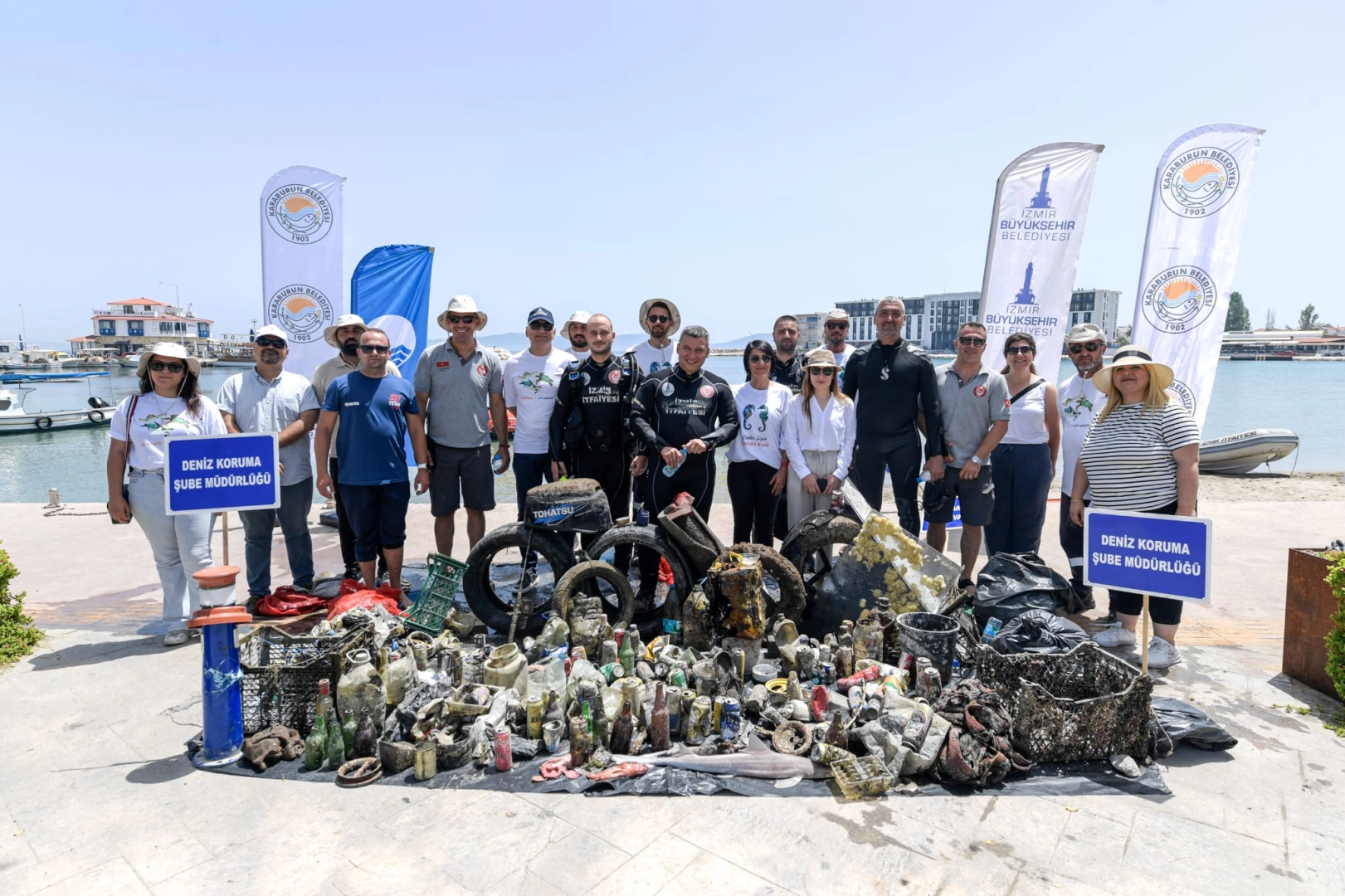 İzmir Körfezi ve Kıyılarında Üç Günlük Çevre Temizliği Başlıyor