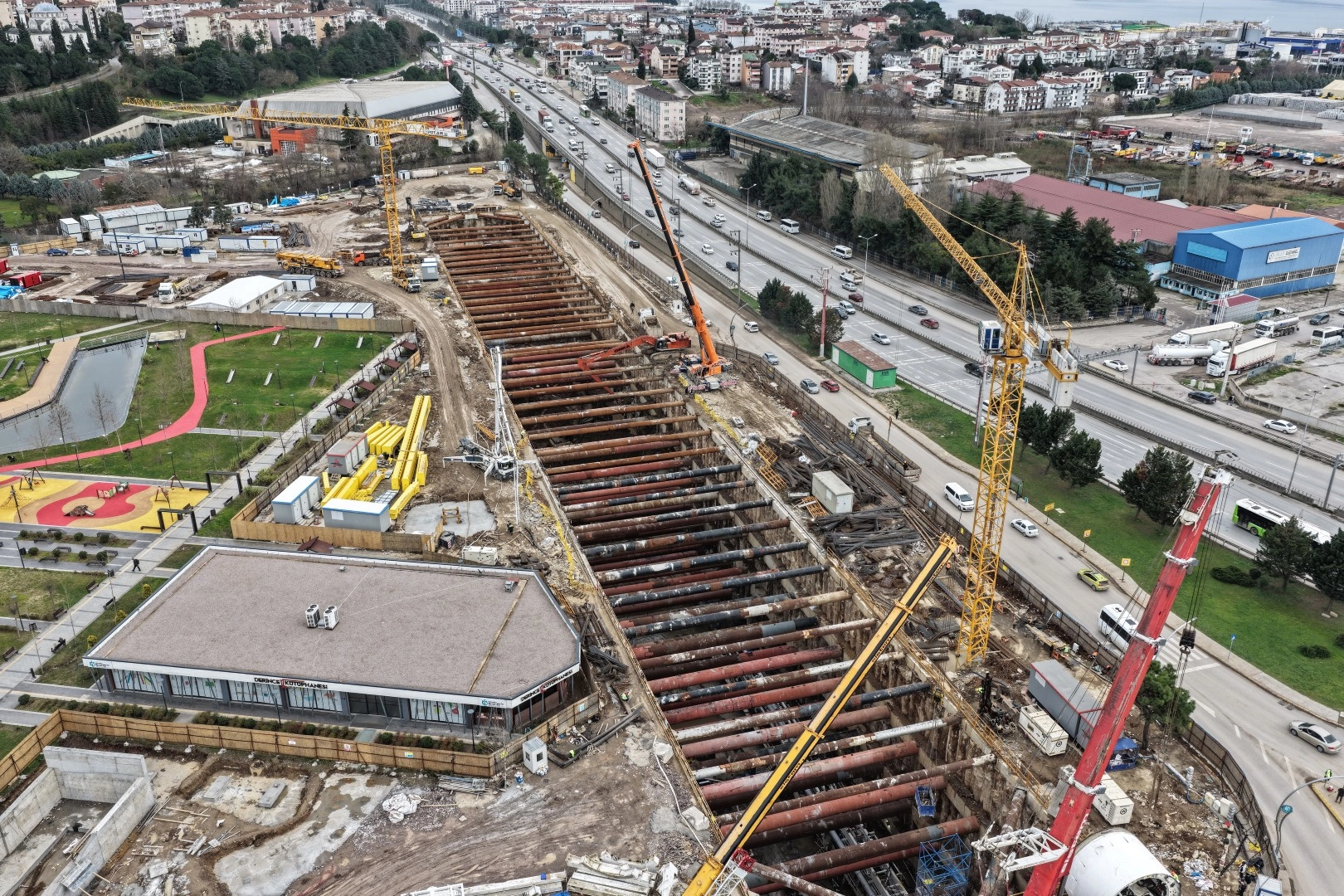 Kocaeli Körfezray Metro Projesinde 6 TBM ile Kazı Çalışmaları Sürüyor